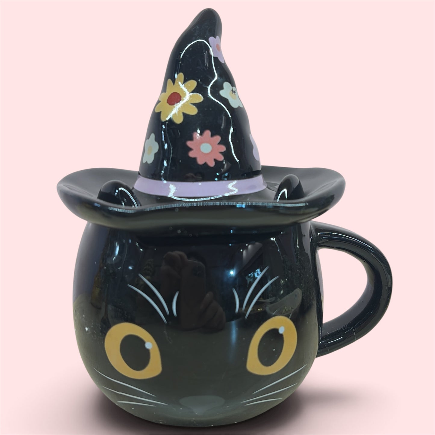 Taza gato bruja