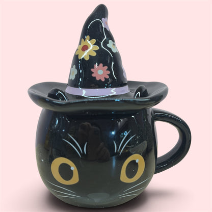Taza gato bruja