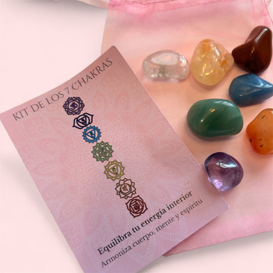 KIT rodados 7 chacras 2 cm
