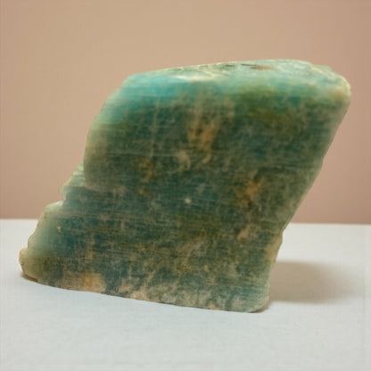 Amazonita en bruto pieza de colección privada