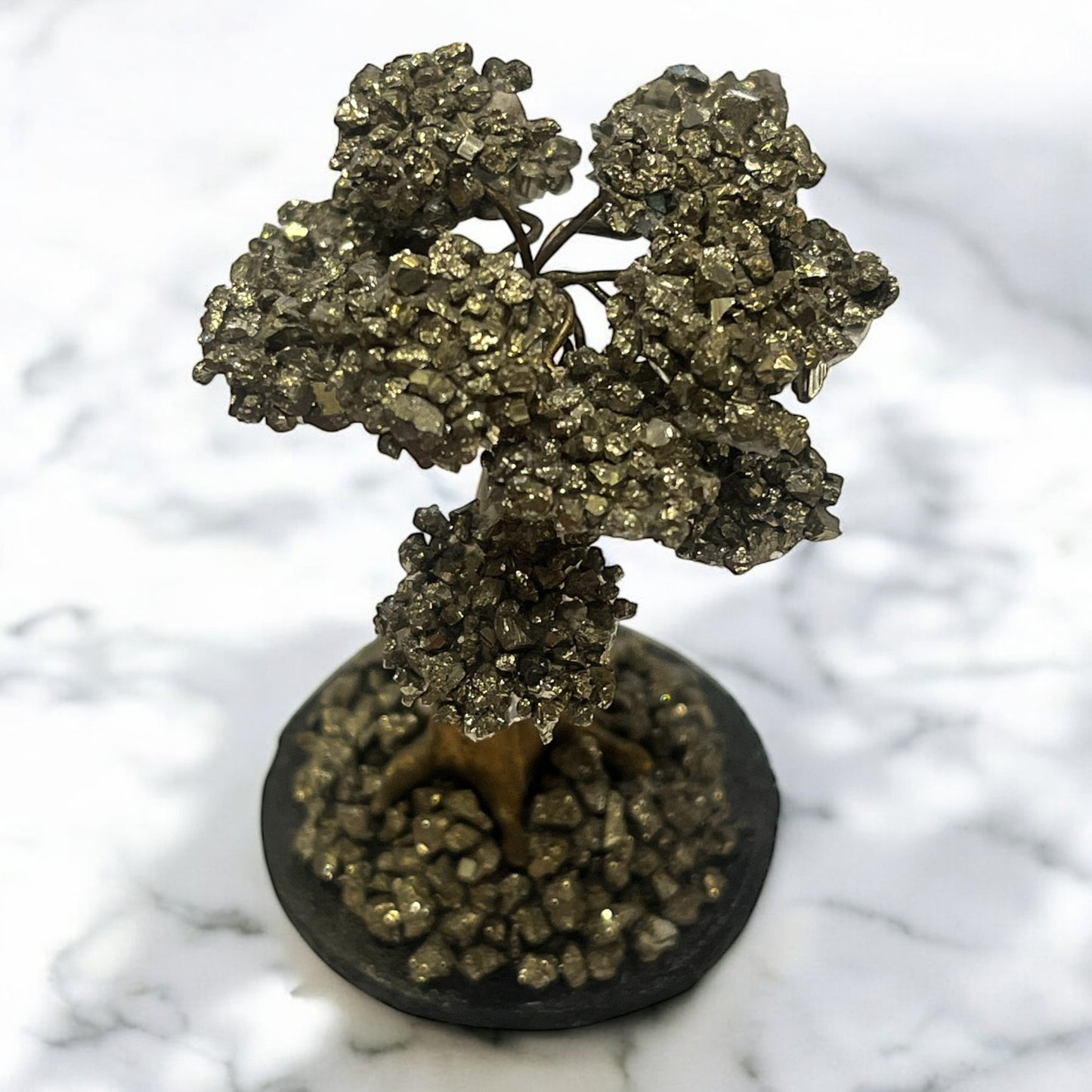 Árbol de pirita -talismán de abundancia