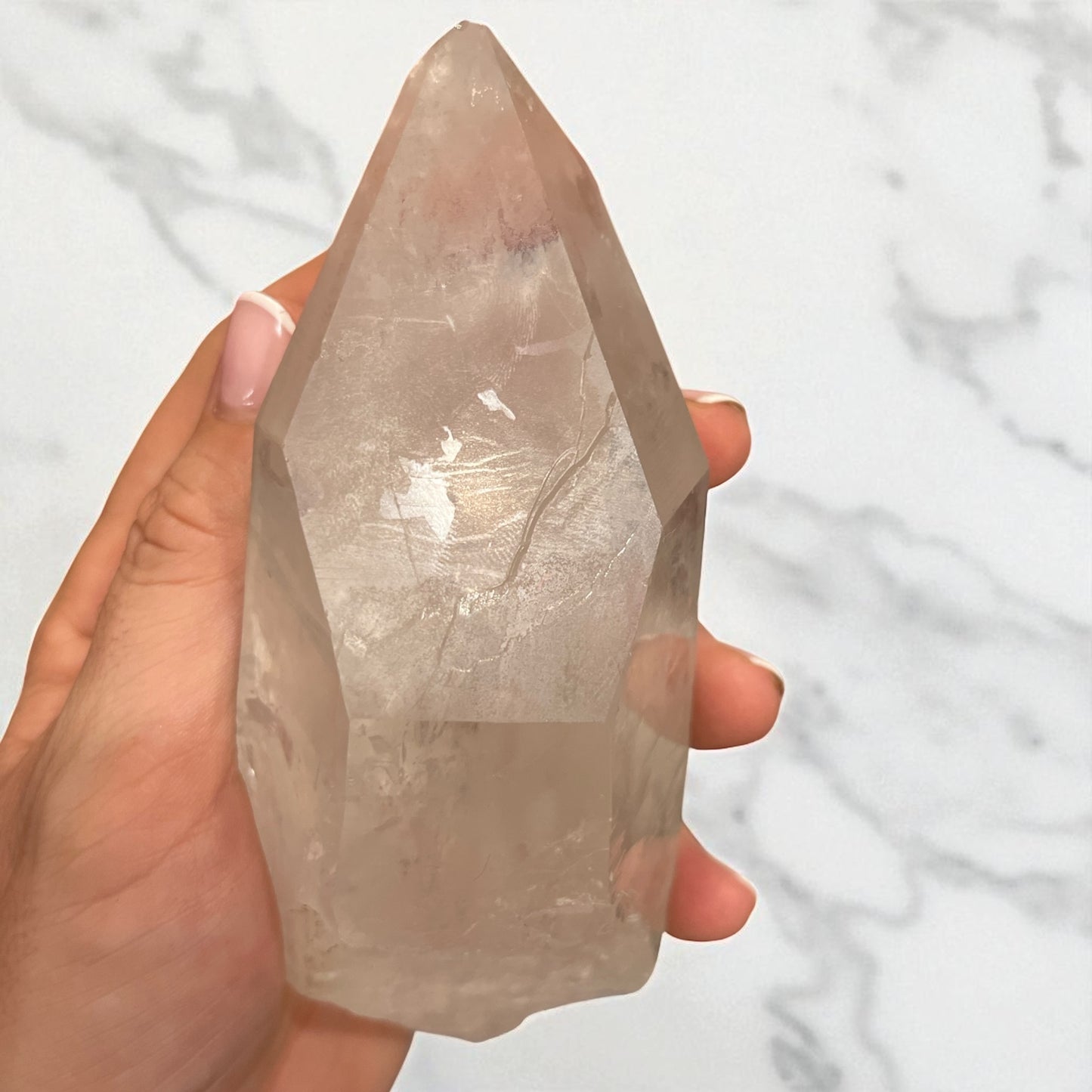 Punta Cuarzo Lemuriano Calidad A