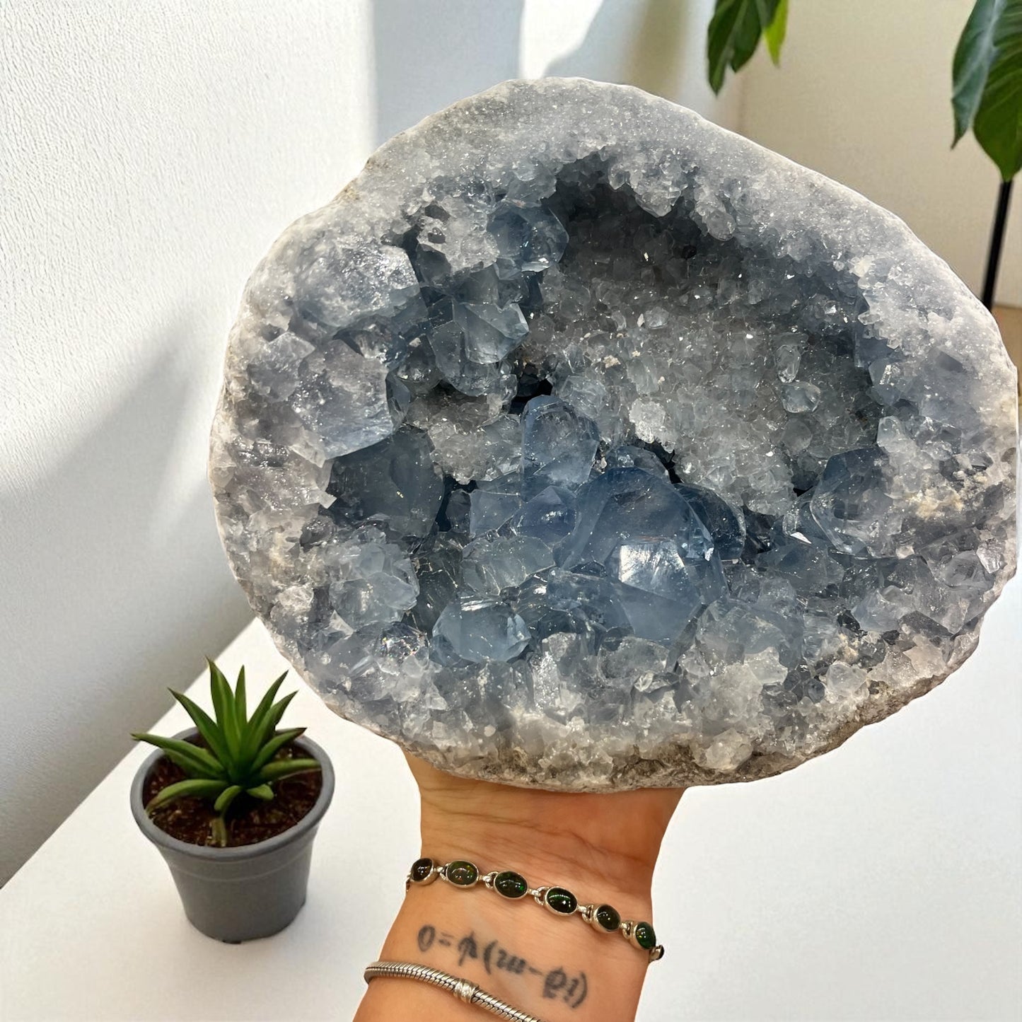 geoda de Celestina gigante