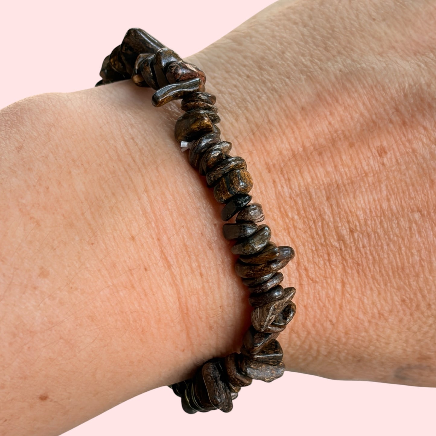 Pulsera chip de broncita
