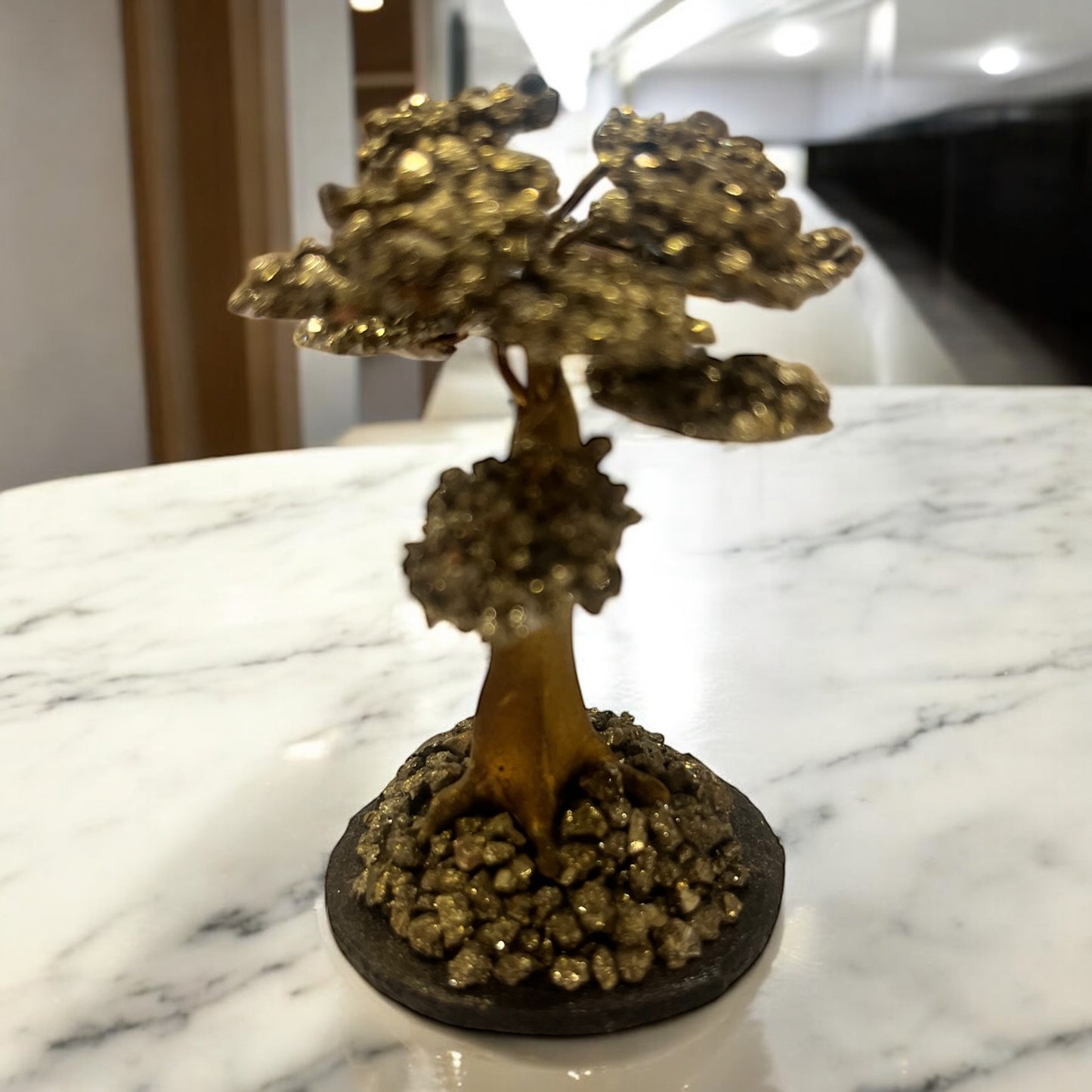 Árbol de pirita -talismán de abundancia