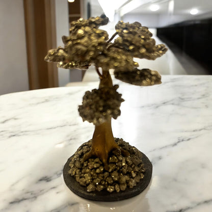 Árbol de pirita -talismán de abundancia