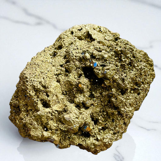 Pirita con Marcasita – 1,400kg de Poder y Belleza Mineral