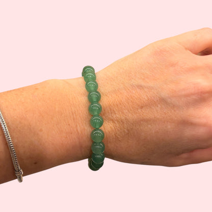 Pulsera bolitas de Aventurina