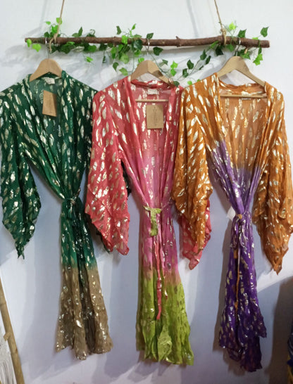 Kimono artdecó algodon