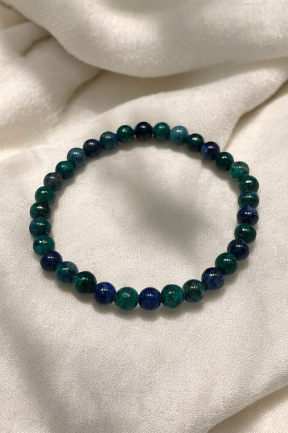 Pulsera de azurmalaquita