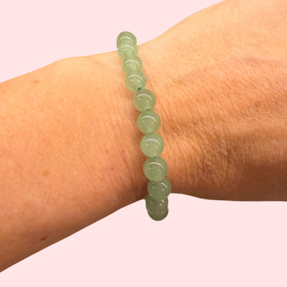 Pulsera bolitas de Aventurina
