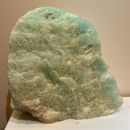 Amazonita en bruto pieza de colección privada