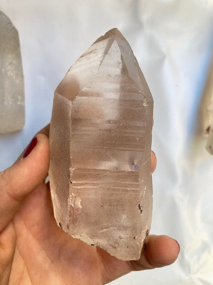Puntas de Cuarzo Naturales (sin pulir) Vega Luna Dream CUALEMU 1 Vega Luna Dream PUNTAS