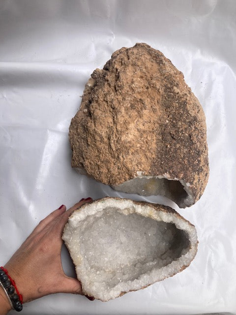 Geoda de Cuarzo gigante 7 kilos