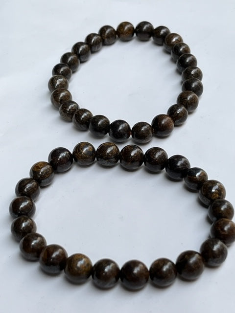 Pulsera bolita de broncita 8mm