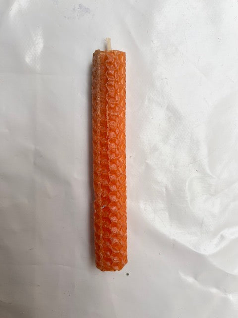 Vela de miel naranja 11 cm