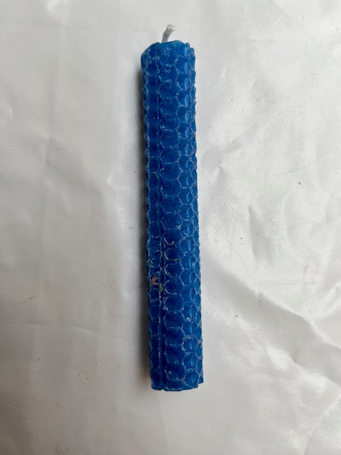Vela de miel azul 11 cm