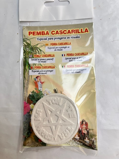 Cascarilla Pemba con pentagrama