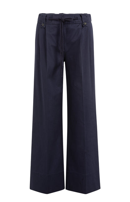 Pantalones CARGO, pernera ancha y cordón en la cintura