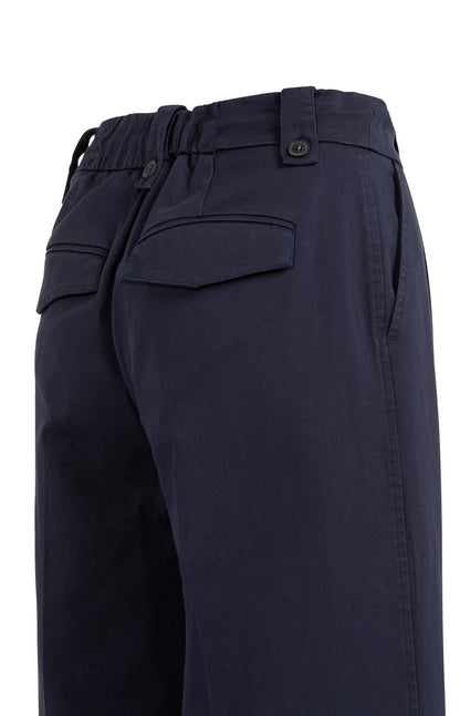 Pantalones CARGO, pernera ancha y cordón en la cintura